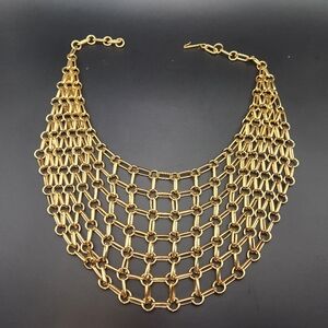 Vintage Gold Tone Chain Necklace